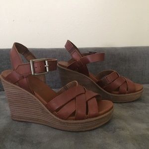 Timberland Women's Danforth Woven Wedge Buckthorne